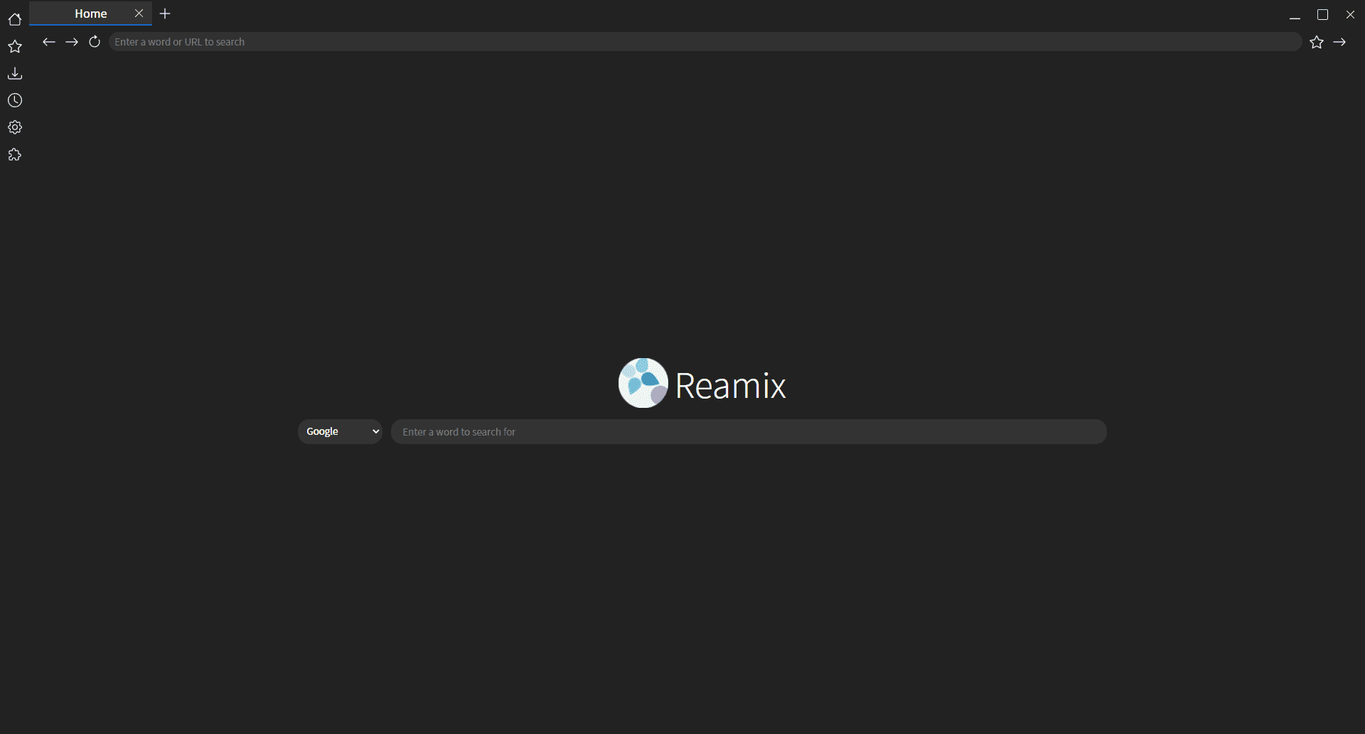 Reamix Windowed Screenshot(Dark)